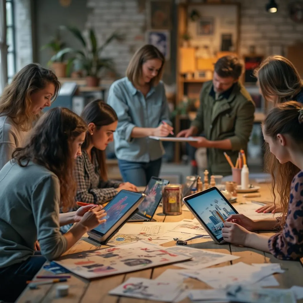 Sessione di design collaborativo